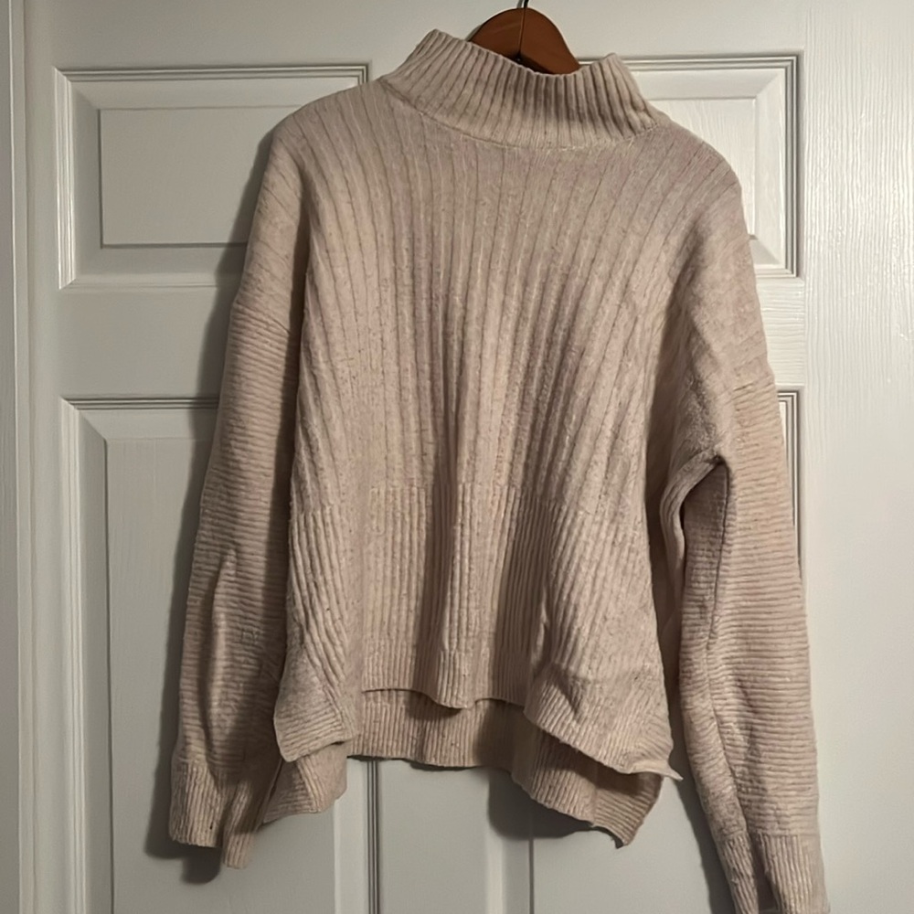 Time and Tru sweater. Size large. Cream color.